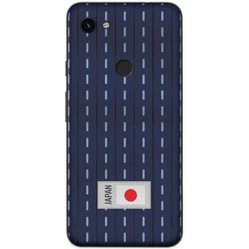 Japan Soccer Flag Google Pixel 3a Skin